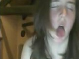 Lovely hairy teenage female’s private masturbation video