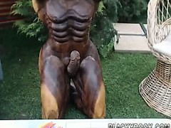 Girl fucks statue - blackxbook-com.
