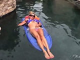Busty milf in tiny bikini masturbates underwater | Big Boobs Tube | Big Boobs Update