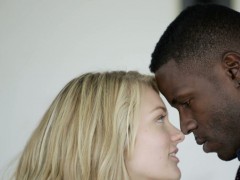 BLACKED Blonde Girlfriend Alli Rae Loves Black Cock