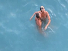 Couple fucked on beach in various positions