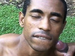 Horny Hunk Buddy Fucking Hard in the Garden