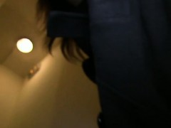 European amateur fucked in public stairways