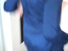 Gettin A Footjob With Sexy Nylons On