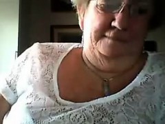 Old Woman Flashing Her Nice Breasts