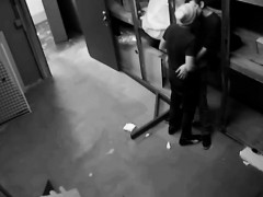 Camera Caught Two Gay Guys Humping In Warehouse