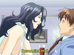 Hentai babe gets pussy and ass fucked in restaurant