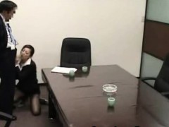 Asian Pervs Cum On Office Girls!
