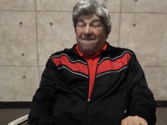 Granny fucks black cock