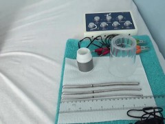 Extreme Cervix Electrosex with sound depth into Womb