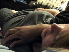 BBW Blond Mom Masturbates and Has Intense Orgasms  Porn