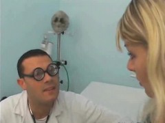 Doctor Fingers Her Patient