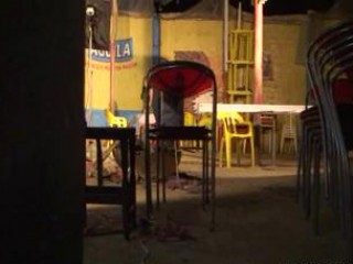 Porno Video of Hot Latin Waitress Fucking Her Customer