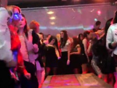 Unusual teens get fully crazy and naked at hardcore party 