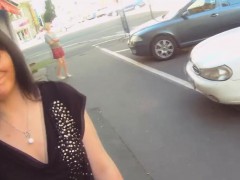 Skinny Russian teen picked up in the street