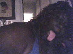 Giant ebony big babe giving head Marcelene from 1fuckdatecom