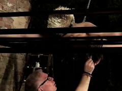 Shaved teen boys in bondage gay Pegged all over, drained and