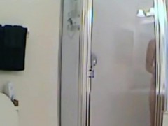 shower shaving my mom on hidden camera