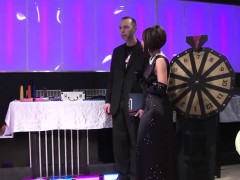 Kinky Germans fucking hard during a gameshow