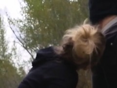 russian teen couple fuck outdoor         by oopscams