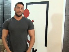 Latino Stud shows us his thick uncut cock