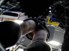 Japanese babe upskirt