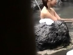 Outdoor hot group sex action