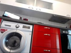 Hot Blonde Babe Strips and Masturbate HD