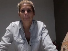 Hot Blonde Webcam Girl Fingers Her Pussy