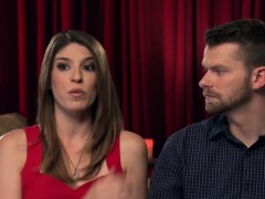 Gorgeous babes satisfying guys in bus