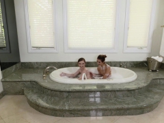 ExxxtraSmall - Cute Teens Share Massive Load
