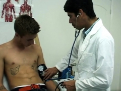 Boy cums during physical and gay porn young men doctors I