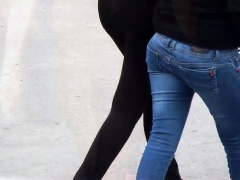 Amateur princesses voyeur fucking in public place