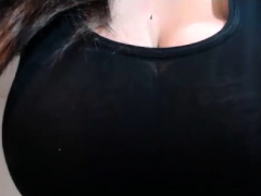 Milf with big nipples and lactating boobs