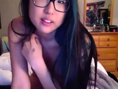 Asian Plumper Webcam Striptease