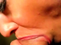 homemade, classy lady sucks big cock and swallows