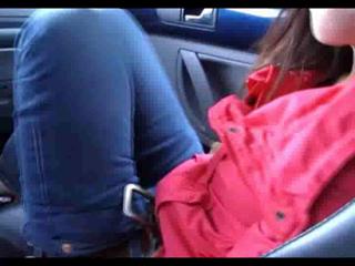 Porn Tube of Amateur Car Fuck With Creampie Ending