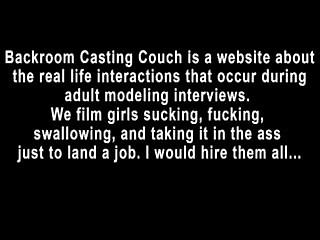 Hot College Athlete's Porn Audition