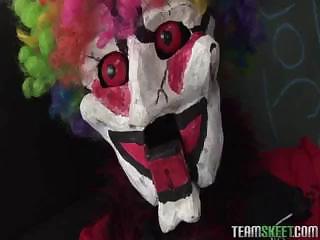 Porno Video of Hot Teen And Her Prof Told By Jigsaw To Fuck Each Other