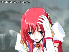 Anime ninja hottie sucking cock and gets part2