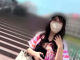 Japanese teen blowjob with creamy mustache
