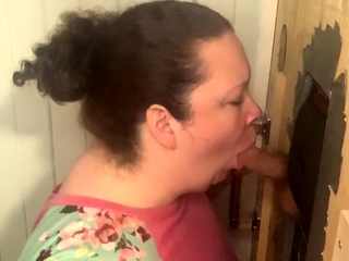 Glory Hole Blowjobs and Brunettes