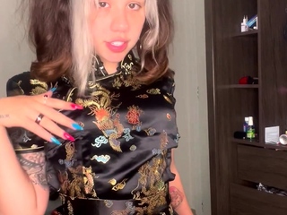 Webcam Teen masturbates and pretends you came in her mouth