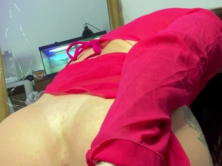 Amateur Webcam Cute Teen Plays Solo with Big Dildo