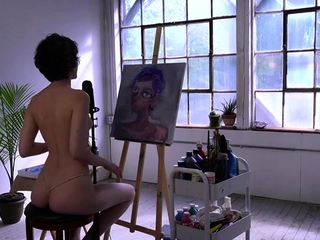 Quiet Creative ASMR – Painting A Woman In the Nude