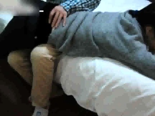 Firm OTK spanking for Chinese stepdaughter 21