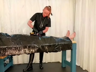 Madam M – Merciless Metal CBT Whipped Spiked And Stretched