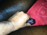 Black Guy Gets an Anal Massage and Fuck from a Young Stud