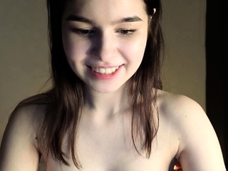 Emo teen Becka solo webcam masturbation