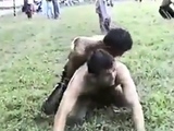 Turkish Wrestlers' Outdoor Muscle Showdown